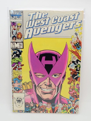 The West Coast Avengers #14 used Marvel comic (1986)