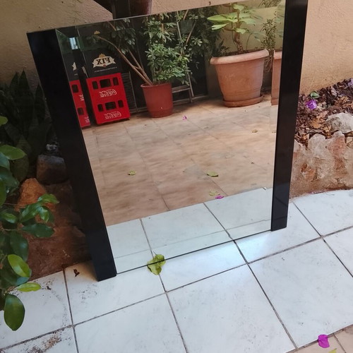 Bathroom mirror like new, dimensions 0.90×0.80m