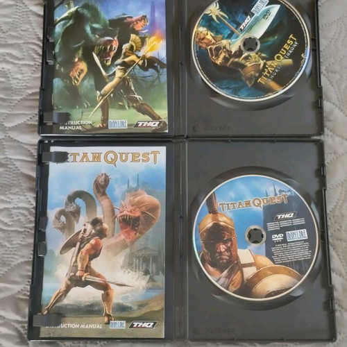 Titan Quest and Titan Quest Immortal Throne PC used games