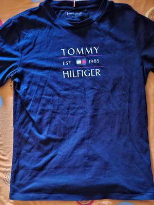 Μπλε μπλουζάκι Tommy Hilfiger, μέγεθος 164 εκ.