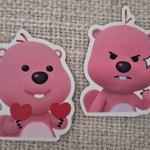 Kawaii stickers, set of 2