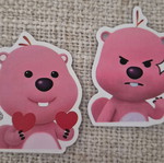 Kawaii stickers, set of 2