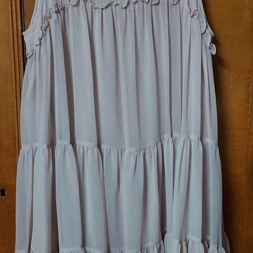 Formal dress like new, beige and gold, size M