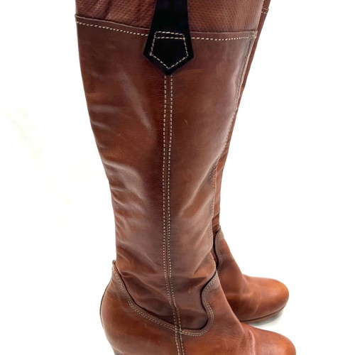 Hispanitas brown leather boots used