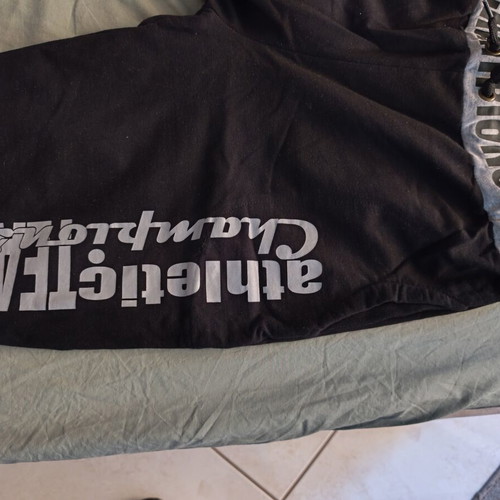 Champions bermuda shorts, black and grey, sizes L XL