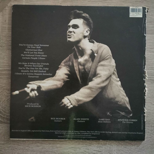 Morrissey Your Arsenal vinyl used, rare Greek first press 1992
