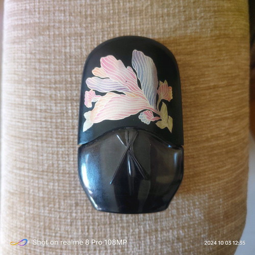 Le Jardin D'amour Max Factor perfume bottle used, without fragrance