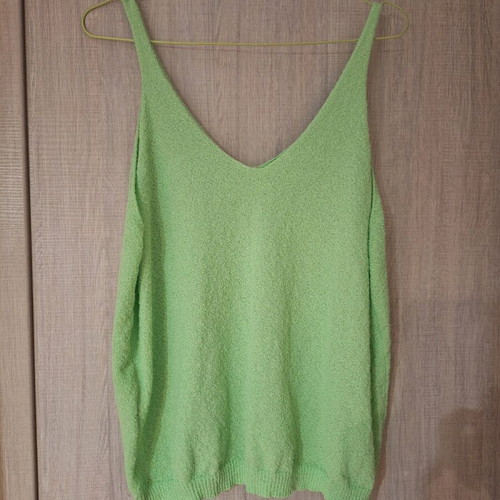 Shein top with straps like new, green, size XL