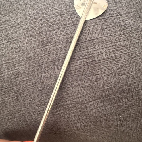 Cocktail spoons 2 in 1 set of 5, like new, metal