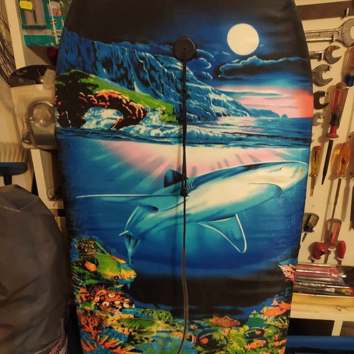 Bodyboard like new, almost unused, 85 centimeters
