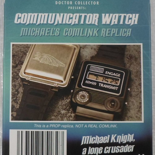 Doctor Collector Knight Rider K.I.T.T. Communicator Watch replica new