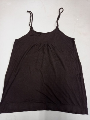 Women's brown blouse with straps small used