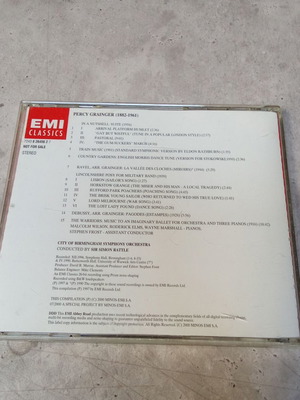 Sydney Percy Grainger EMI Classics CD used, 2000s