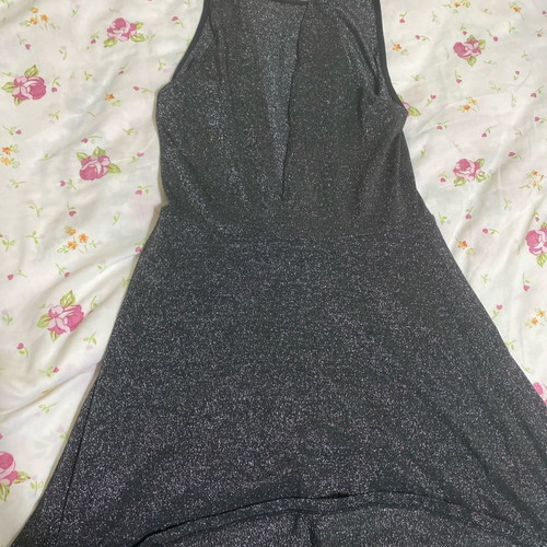 Black H&M dress new with glitter size M -  15,00 - Vendora.cy