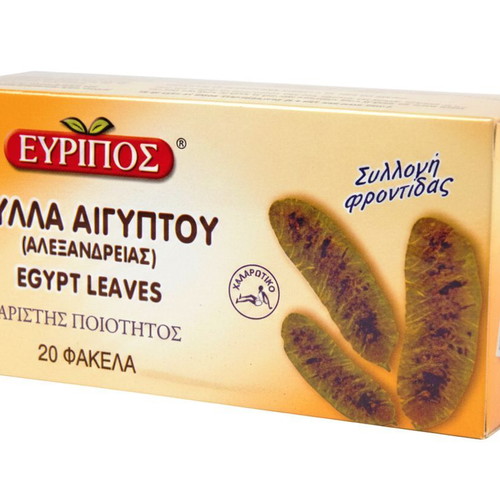 Egypt Leaves Tea Euripos 20 Bags natural laxative