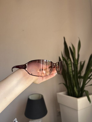 Armani Exchange vintage sunglasses, red