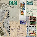  C003  Γραμματόσημα / Ταχ.Ιστορία - Συλλογή με 60++ φακέλλων (παλαιά και σύγχρονα)