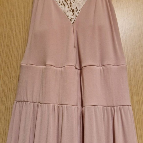 Brigitte Boutique Maxi Dress like new, lace guipure, size M