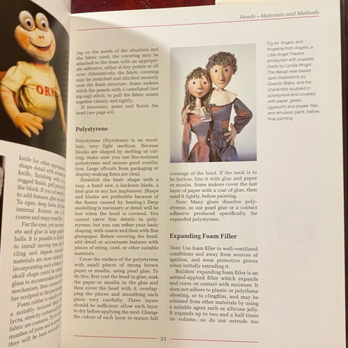 Puppets and puppet theatre David Currell used, English