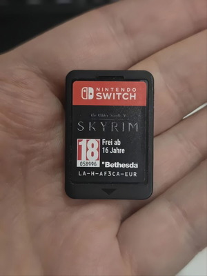 The Elder Scrolls V: Skyrim Nintendo Switch като нова, само касета без кутия