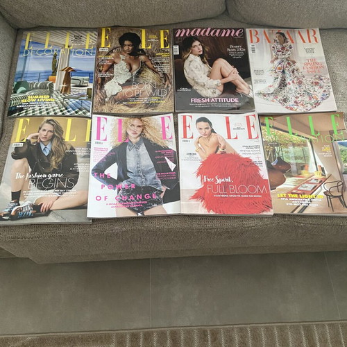 Magazines like new, pack of 6