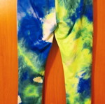 Sports leggings multicolored like new, size M-L