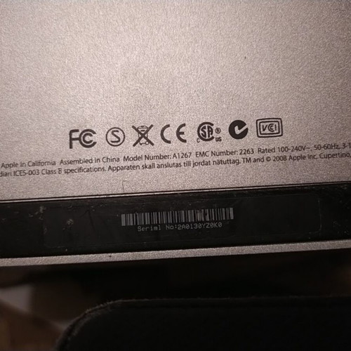 24-inch Apple LED Cinema Display for repair or spare parts, used