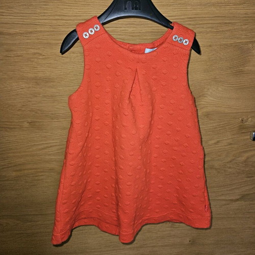 Red dress 12-18 months like new, winter