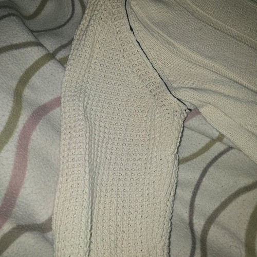 Chevignon men's white sweater like new, size L