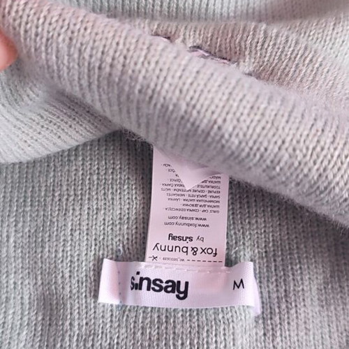 Sinsay kids mint beanie like new, size M for 4 years old