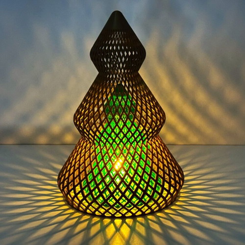 Meshed Christmas Tree new, height 14-22cm
