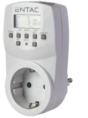 Entac digital timer 7 days 128 programs new