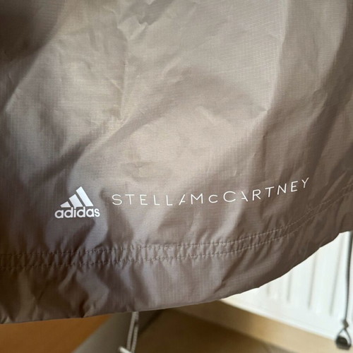Adidas Stella McCartney windbreaker jacket new, gray beige, size S