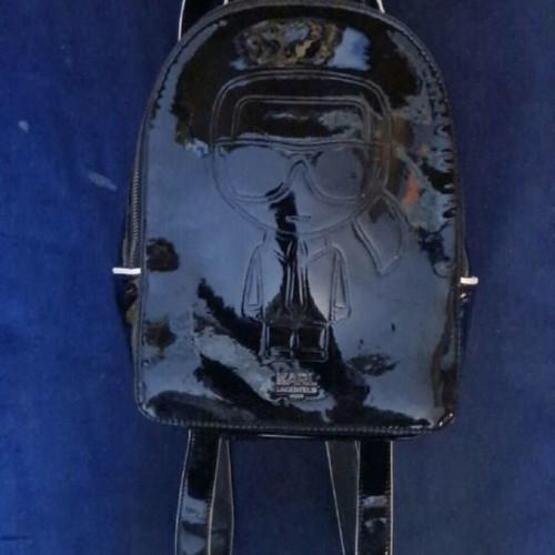 Karl Lagerfeld backpack like new, black