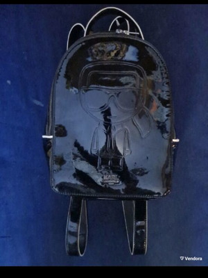Karl Lagerfeld backpack like new, black
