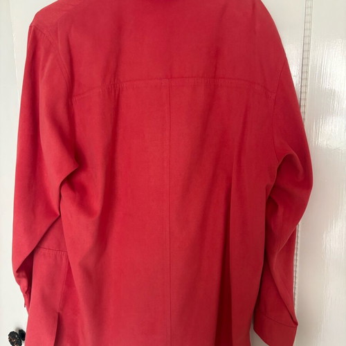 Red outerwear size 46 like new