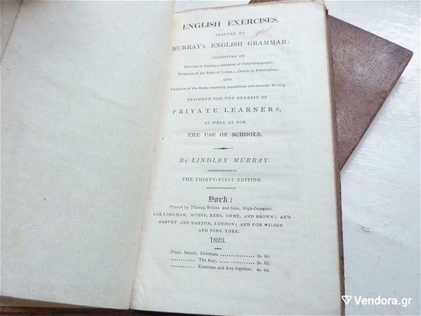  Lindley Murray English Exercises, Adapted to Murray's English Grammar ...