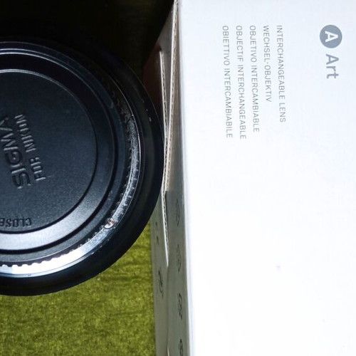 Sigma 24-35mm f2 Nikon mount lens used