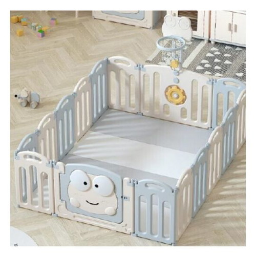 Playpen used, plastic safety enclosure
