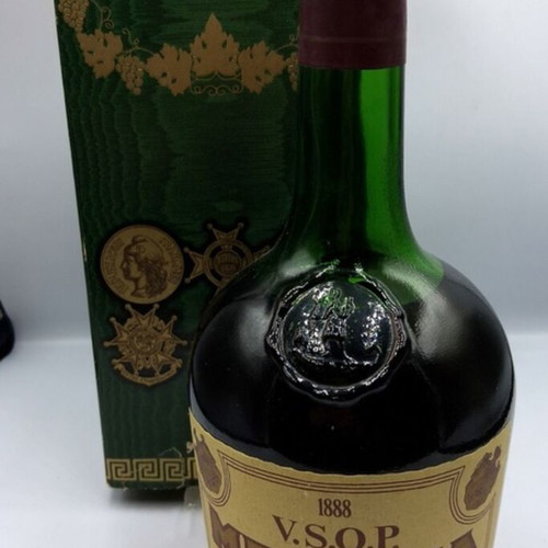 Metaxa V.S.O.P. Brandy vintage sealed with original green box like new