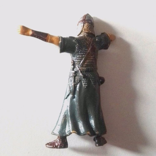 Medieval Archer Figure used, large with missing parts