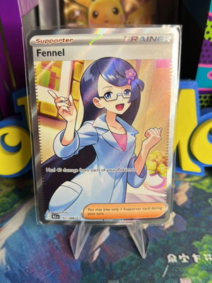 Fennel BLK Pokemon card mint condition