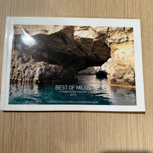 Best of Milos Island book like new, Greek and English
