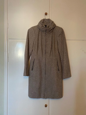 Παλτό Zara μεταχειρισμένο, μέγεθος small, μπεζ