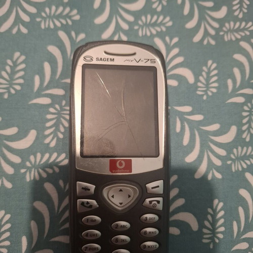 Sagem MY V-75 phone used, without charger and battery