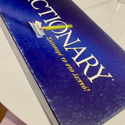Pictionary board game Greek edition like new