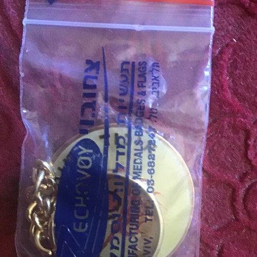 Israel Basketball keychain