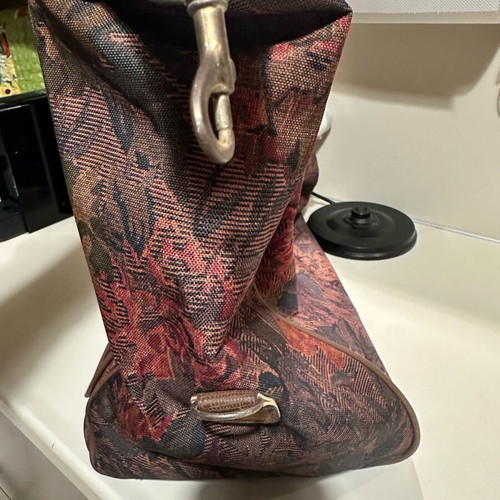 Travel bag like new, beige and brown