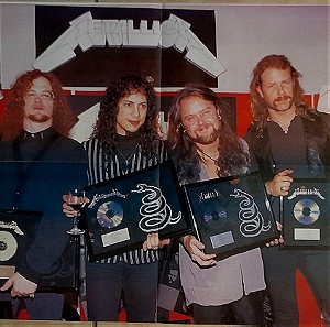 Αφίσα από περιοδικό Metal Hammer : Metallica / Motley  Crüe