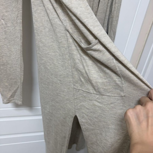 H&M beige cardigan large